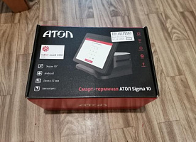 Продам смарт-терминал АТОЛ SIGMA 10 +сканер Б/У